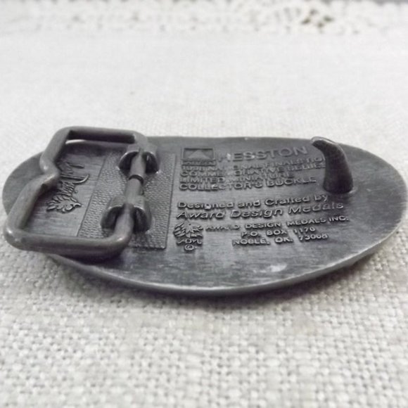 NFR Rodeo 1998 Hesston Miniature Belt Buckle - Picture 6 of 7